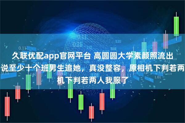 久联优配app官网平台 高圆圆大学素颜照流出，班主任说至少十个班男生追她，真没整容，原相机下判若两人我服了